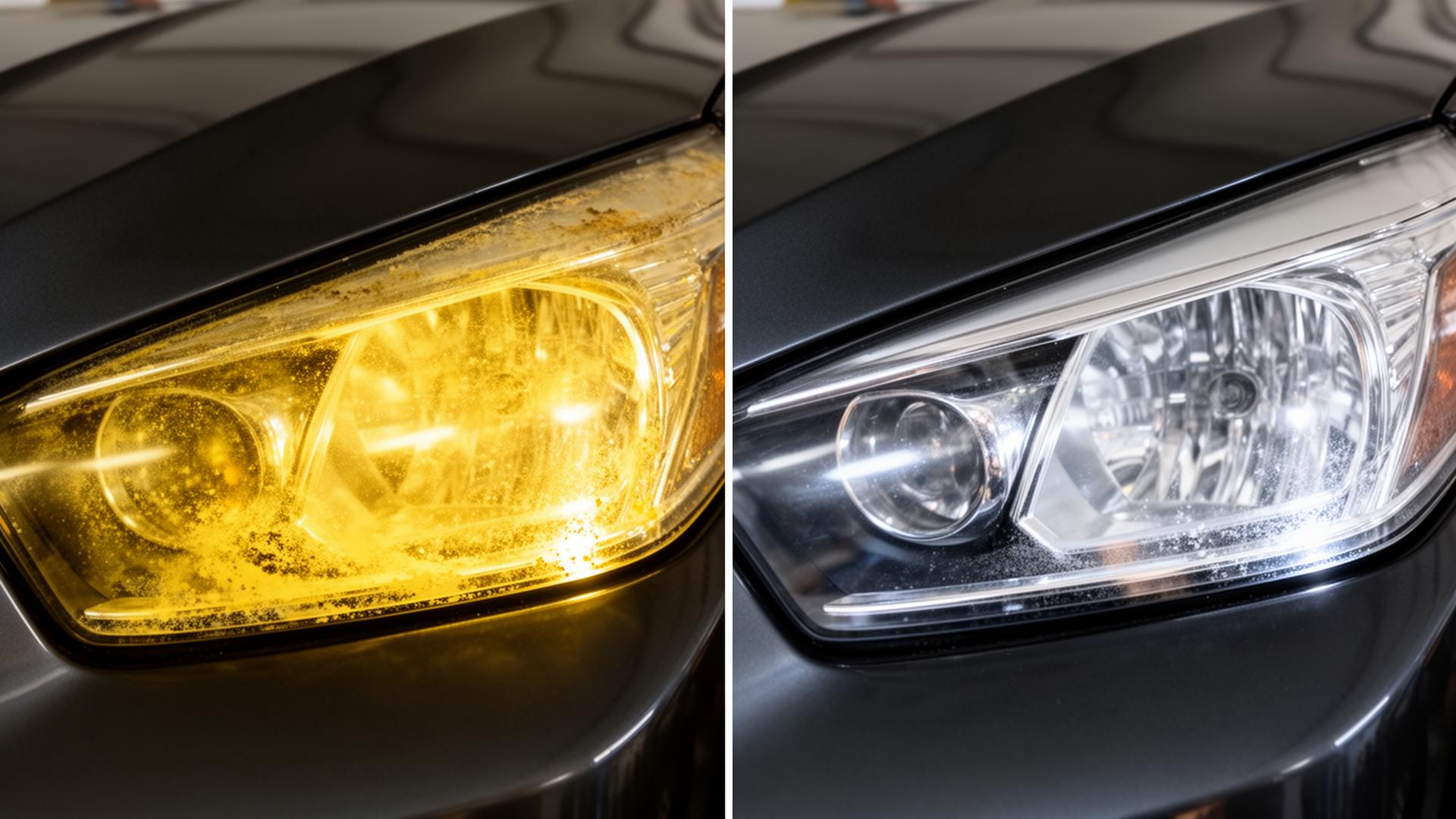 Headlight Restoration by Hi-Tek Smart Repairs, mobile SMART repair across Bracknell & Berkshire